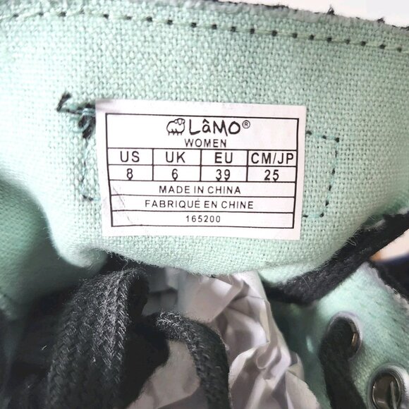 Lamo Vita II Women’s Size 8‎ Black Canvas Walking Sneakers OrthoLite Insole NWT - Picture 12 of 16